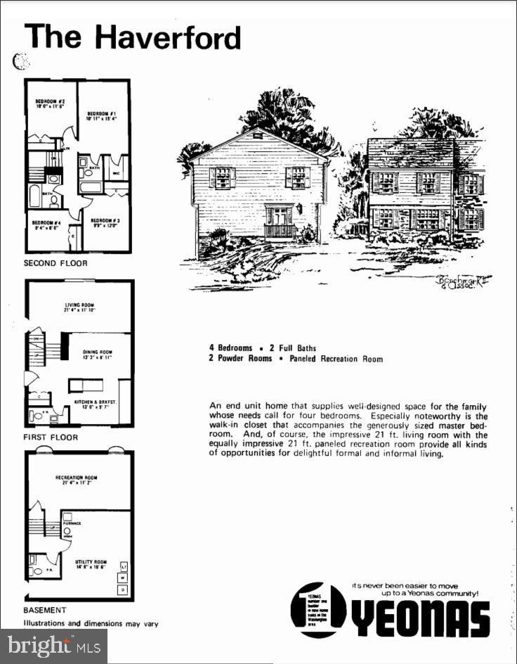 5517 Miles Court Springfield, VA 22151 - Photo 3 of 3 Floorplan-this home is a mirror image of this plan