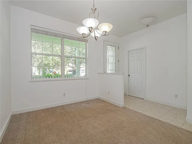 a view of empty room with window