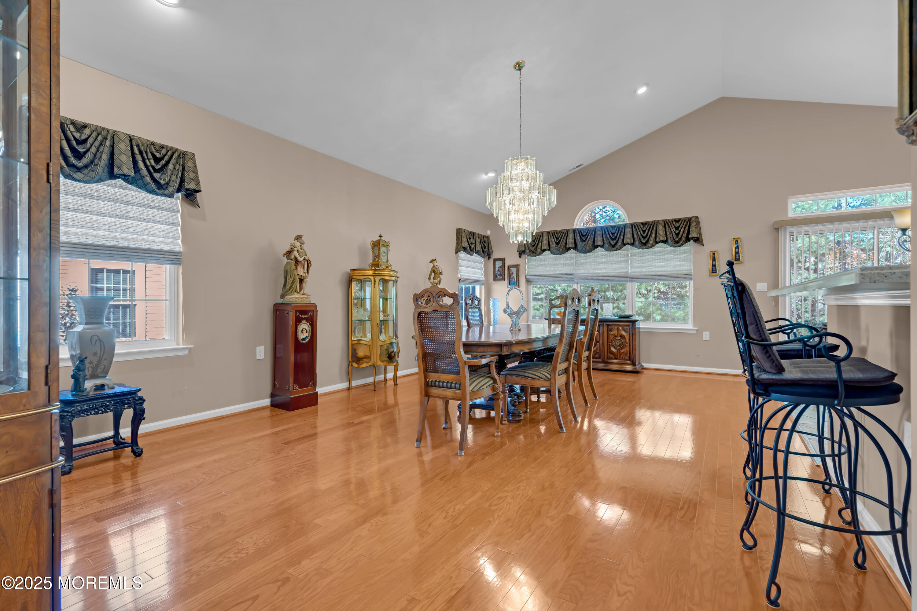 60 Eleanor Road Manchester Township, NJ 08759 - Photo 15 of 45 a view of a dining room with furniture and chandelier