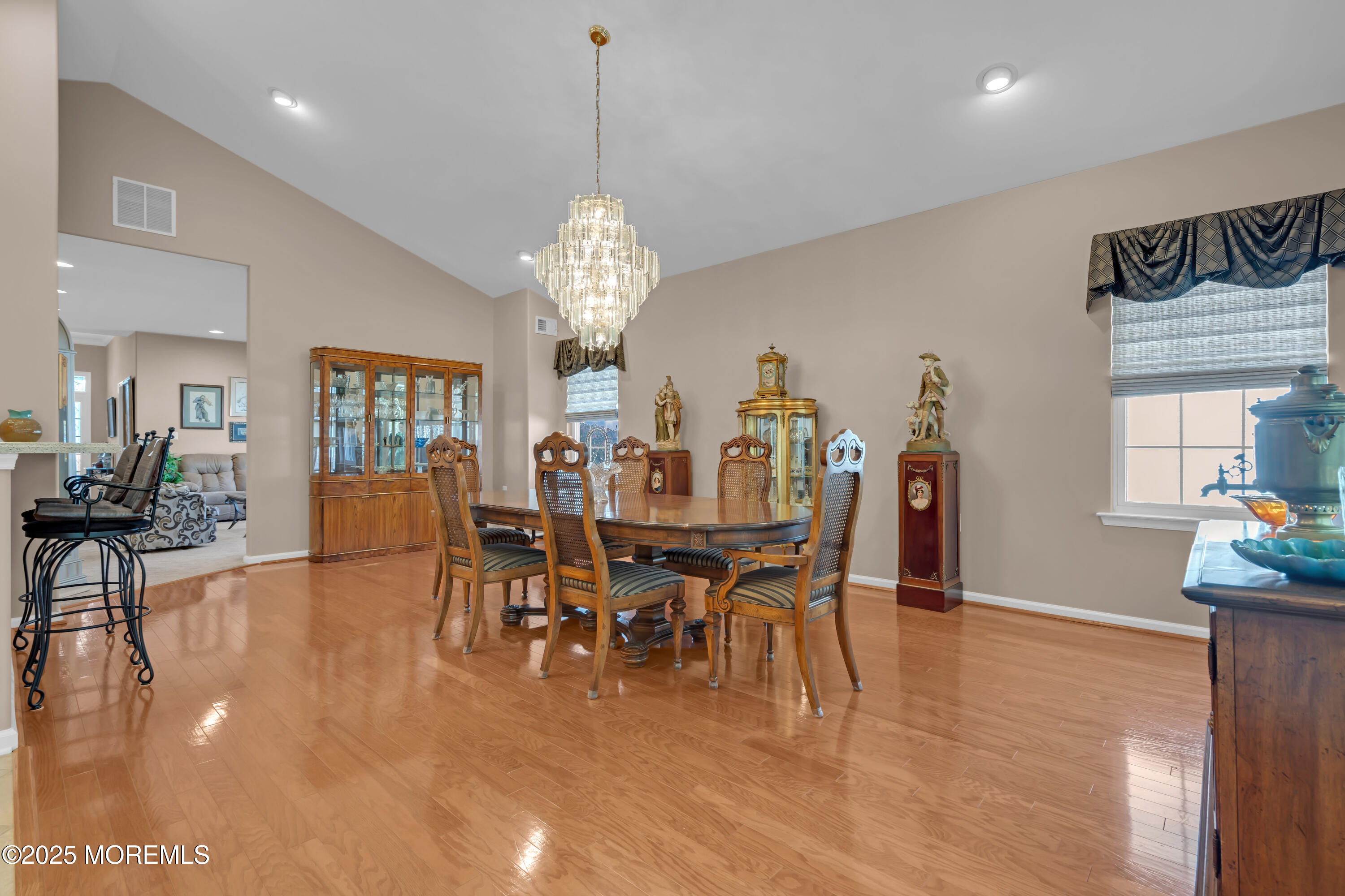 60 Eleanor Road Manchester Township, NJ 08759 - Photo 16 of 45 a view of a dining room with furniture window and wooden floor