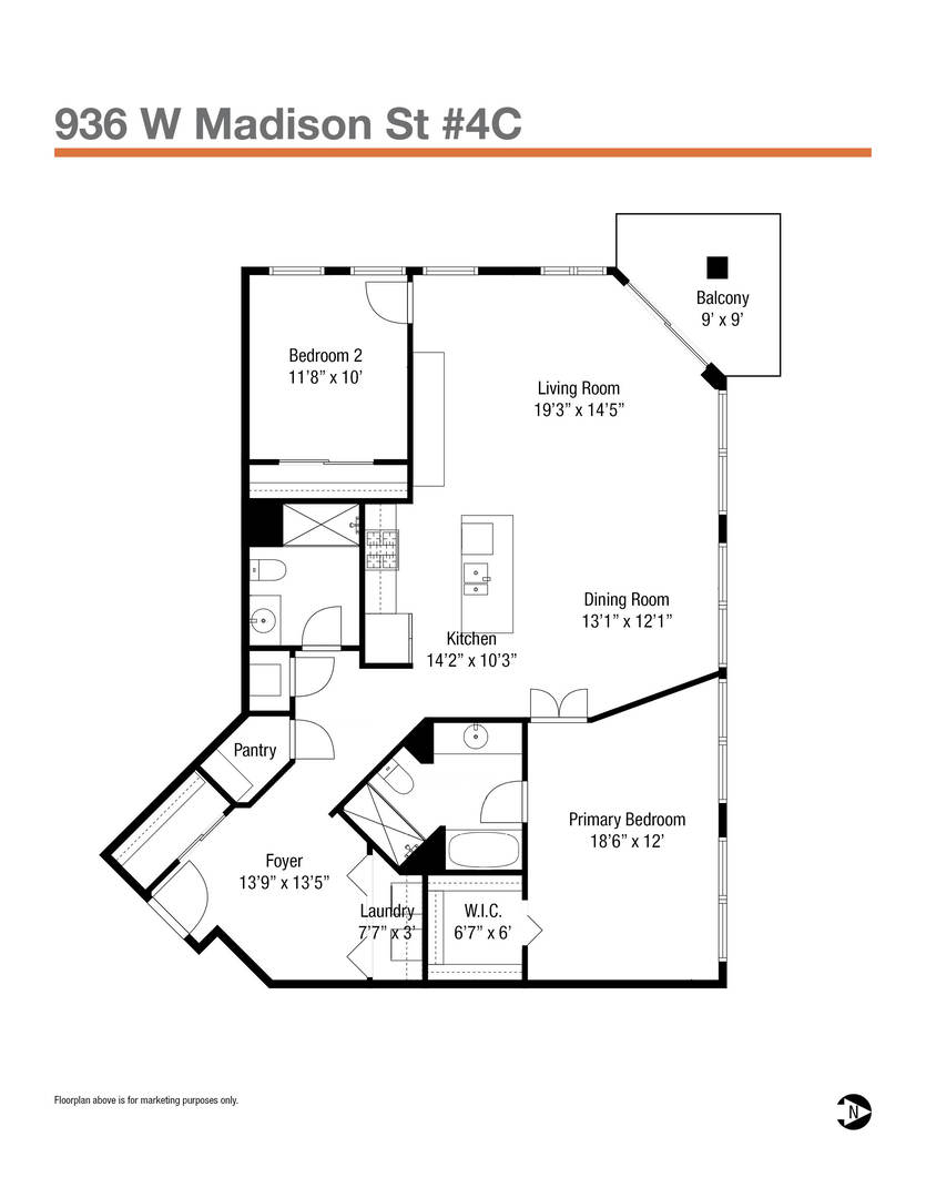 936 West Madison Street, Unit 4C Chicago, IL 60607 - Photo 16 of 16