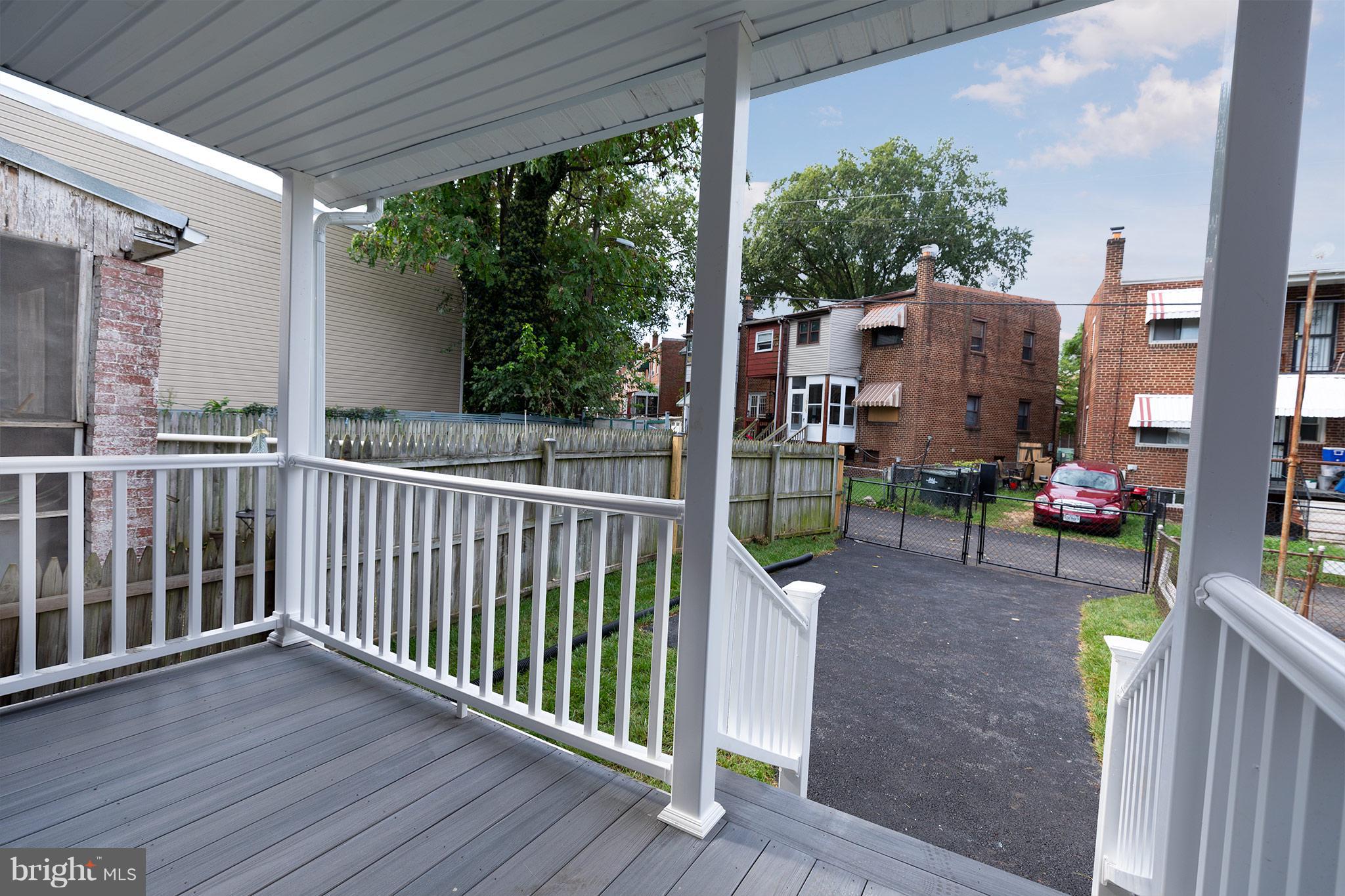 1913 Naylor Road Southeast Washington, DC 20020 - Photo 29 of 30 Deck Off Kitchen