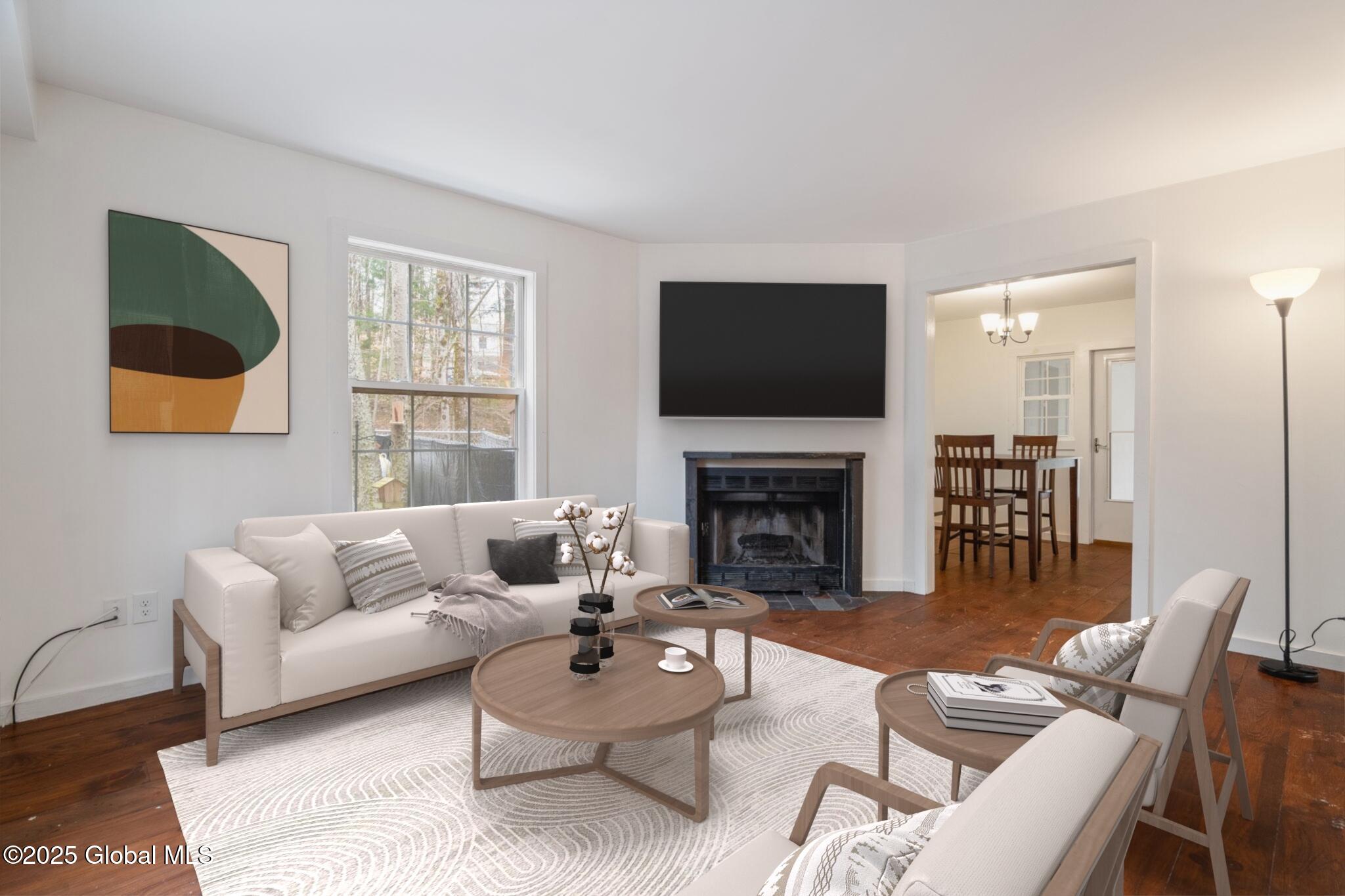24 Cohen Road Greenfield, NY 12833 - Photo 4 of 34 Living Room 24 Cohen Rd