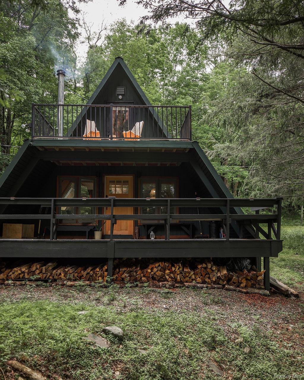161 Pine Hill Road Shandaken, NY 12410 - Photo 1 of 39 Front of house with 2 decks