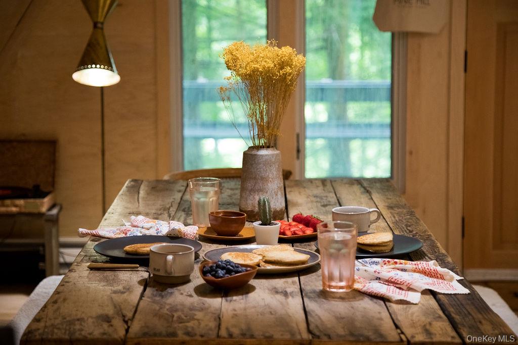 161 Pine Hill Road Shandaken, NY 12410 - Photo 17 of 39 Dining room with healthy amount of natural light