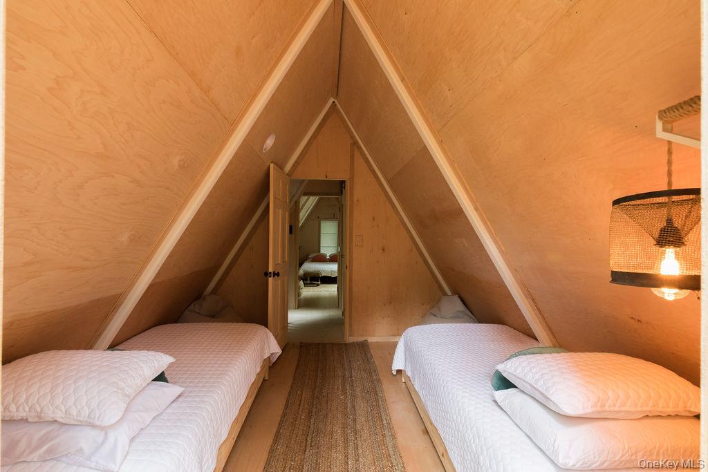 161 Pine Hill Road Shandaken, NY 12410 - Photo 27 of 39 Bedroom featuring vaulted ceiling