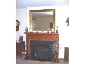 244 Cherokee Road Bristol, VA 24201 - Photo 5 of 12 FIREPLACE WITH WOODSTOVE