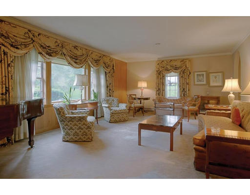 20 Cotswold Road Brookline, MA 02445 - Photo 2 of 5 a living room with furniture and a large window