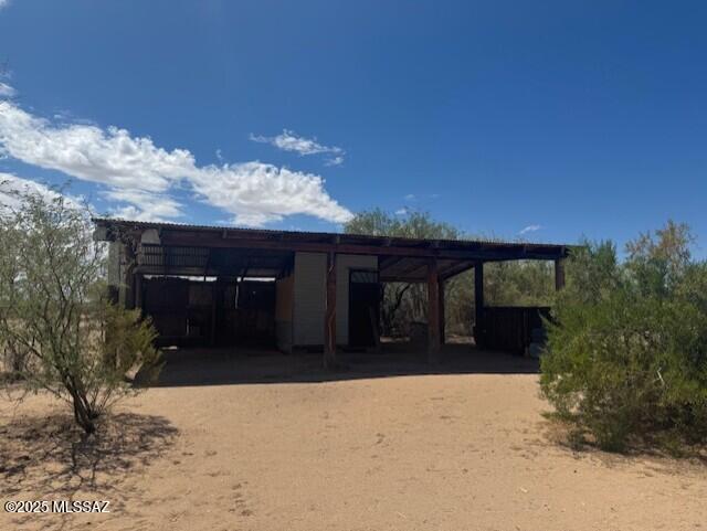 4401 North Musket Road Marana, AZ 85653 - Photo 13 of 15 a front view of a house with a yard