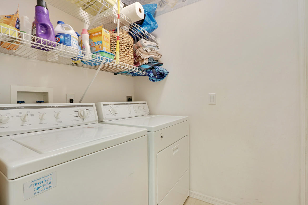 4325 Southwest Appleseed Road Port St. Lucie, FL 34953 - Photo 14 of 17 Appleseed Laundry Room