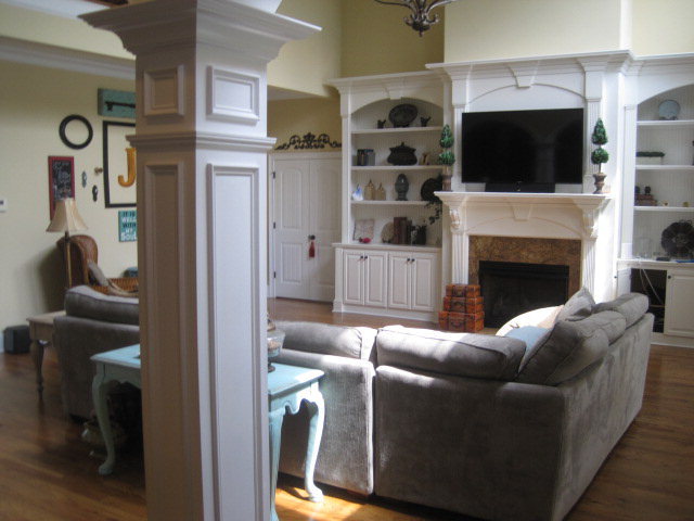 9185 Estes Road Macon, GA 31220 - Photo 7 of 20 a living room with furniture and a flat screen tv