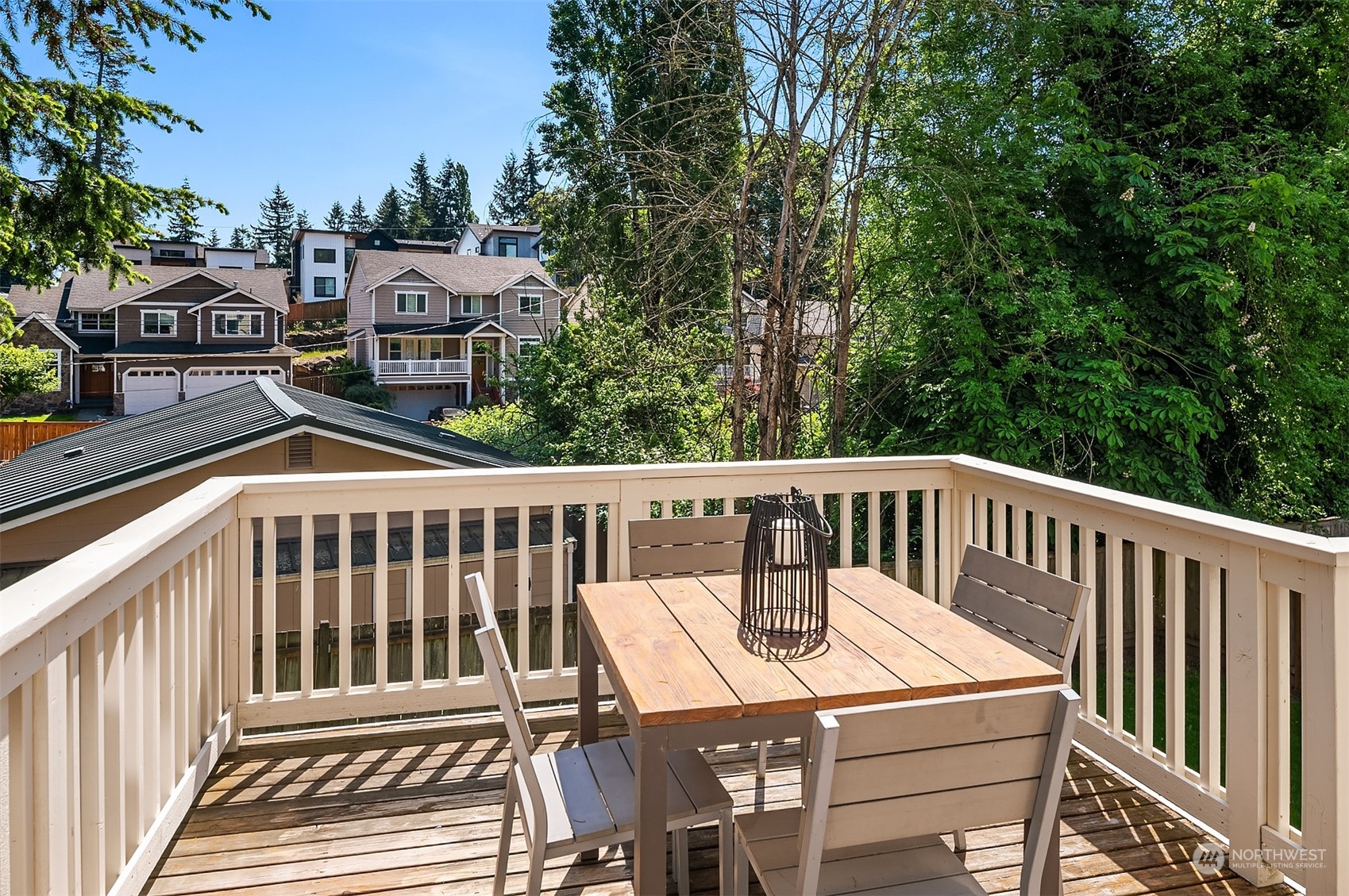 2017 Northeast 27th Street Renton, WA 98056 - Photo 13 of 27 a view of a balcony with wooden floor