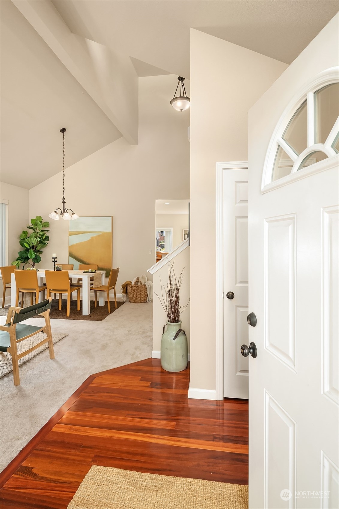 2017 Northeast 27th Street Renton, WA 98056 - Photo 3 of 27 a view of a living room and entryway