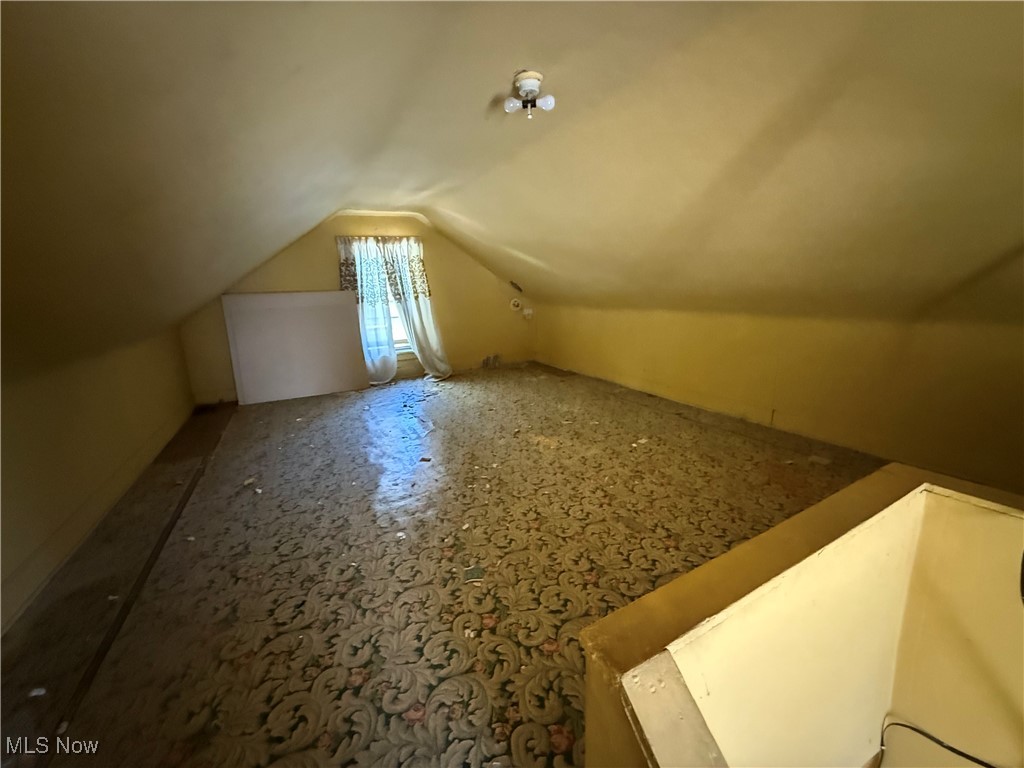 1058 Pembrook Road Cleveland Heights, OH 44121 - Photo 39 of 39 Additional living space with vaulted ceiling