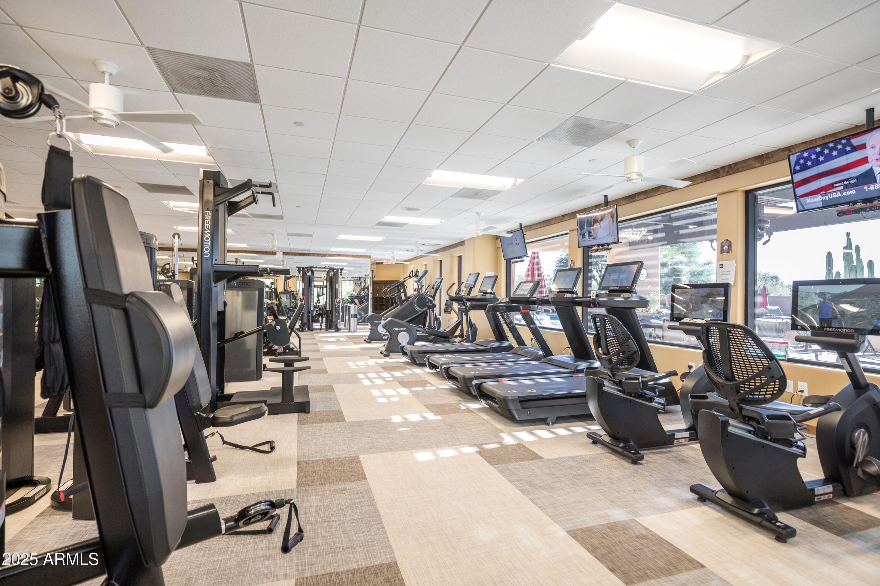 18788 East Blue Sky Drive Rio Verde, AZ 85263 - Photo 45 of 80 a view of a room with gym equipment