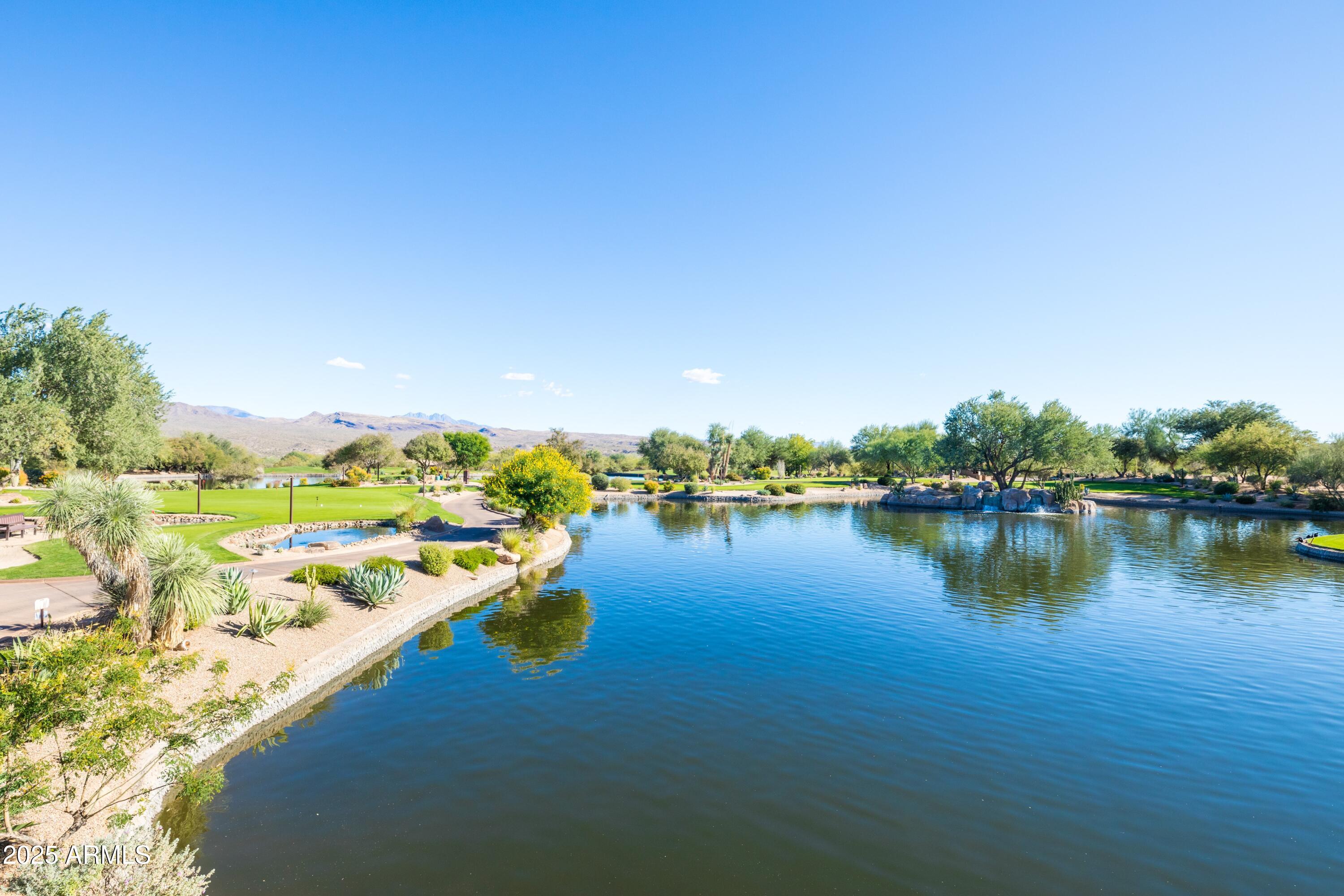 18788 East Blue Sky Drive Rio Verde, AZ 85263 - Photo 58 of 80 a view of a lake with houses