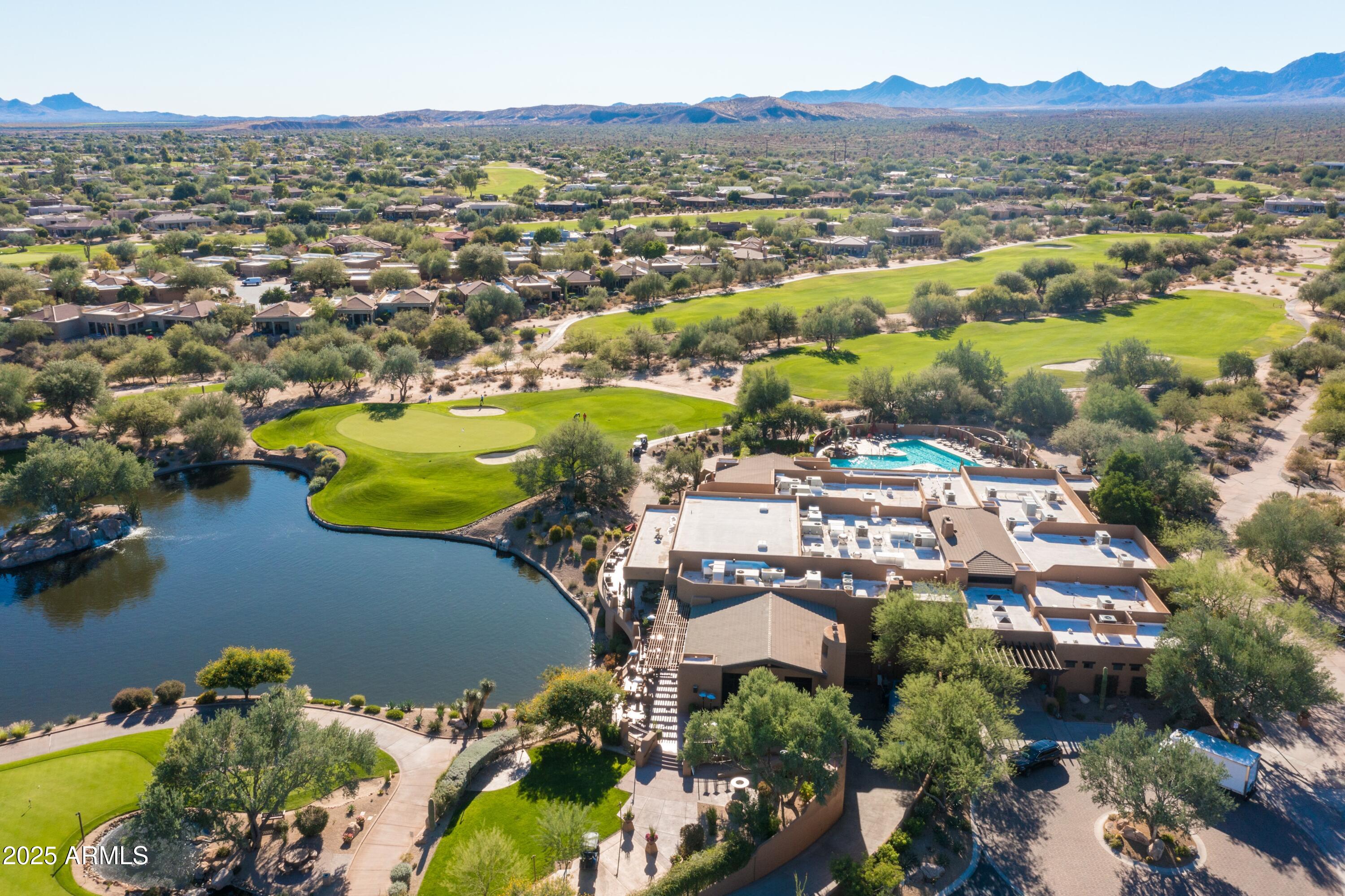 18788 East Blue Sky Drive Rio Verde, AZ 85263 - Photo 75 of 80 an aerial view of residential houses with outdoor space