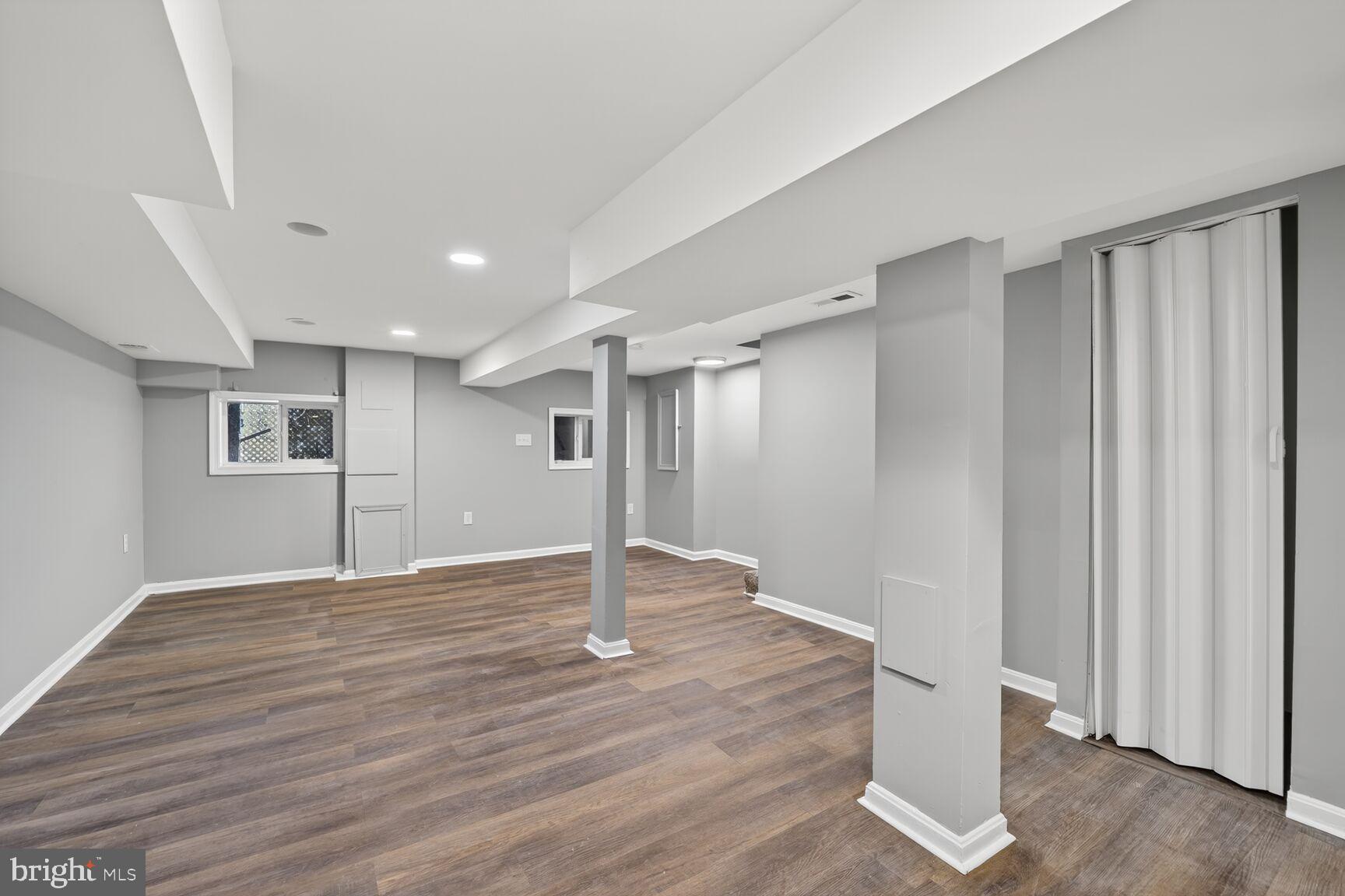 632 Franklin Street Northeast Washington, DC 20017 - Photo 12 of 19 a view of empty room with wooden floor