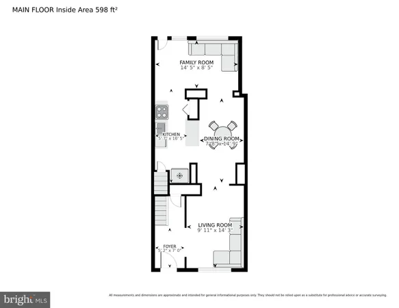 a picture of a floor plan