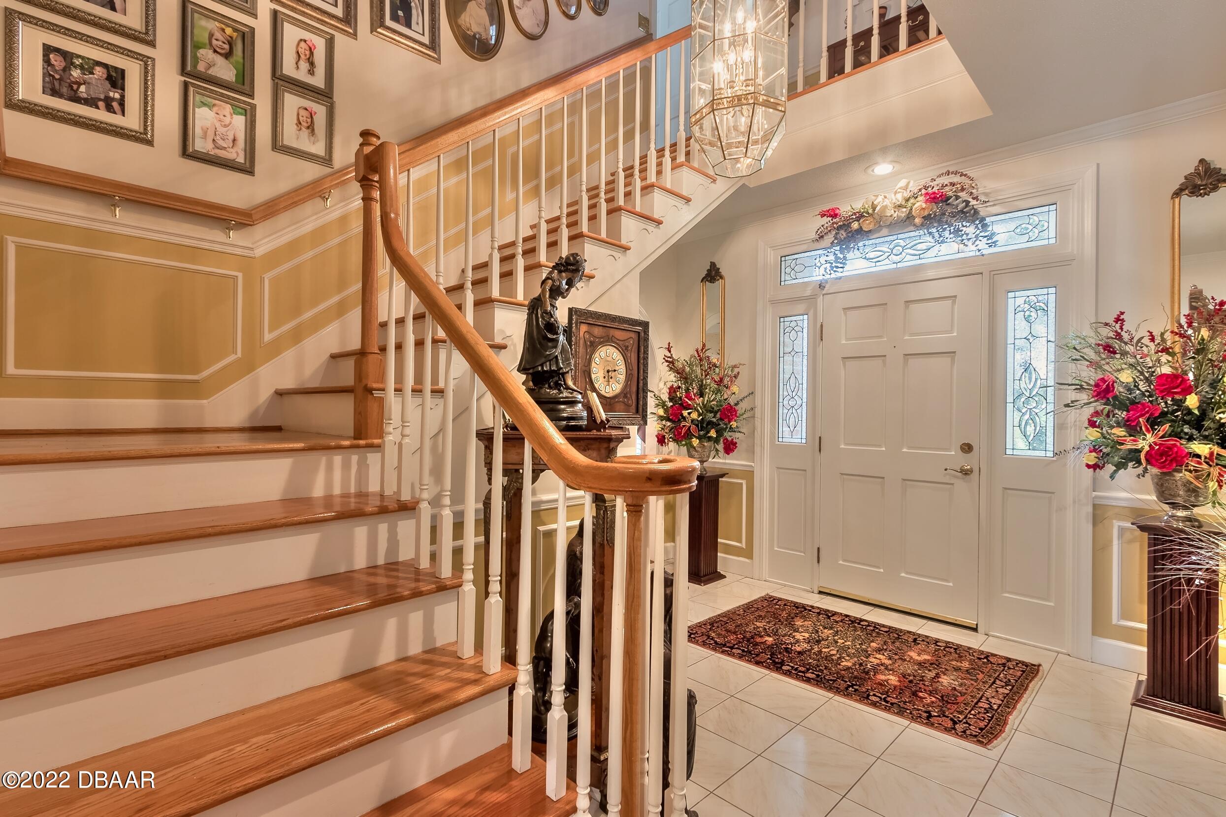 8 Moss Point Drive Ormond Beach, FL 32174 - Photo 21 of 63 a view of entryway and hall
