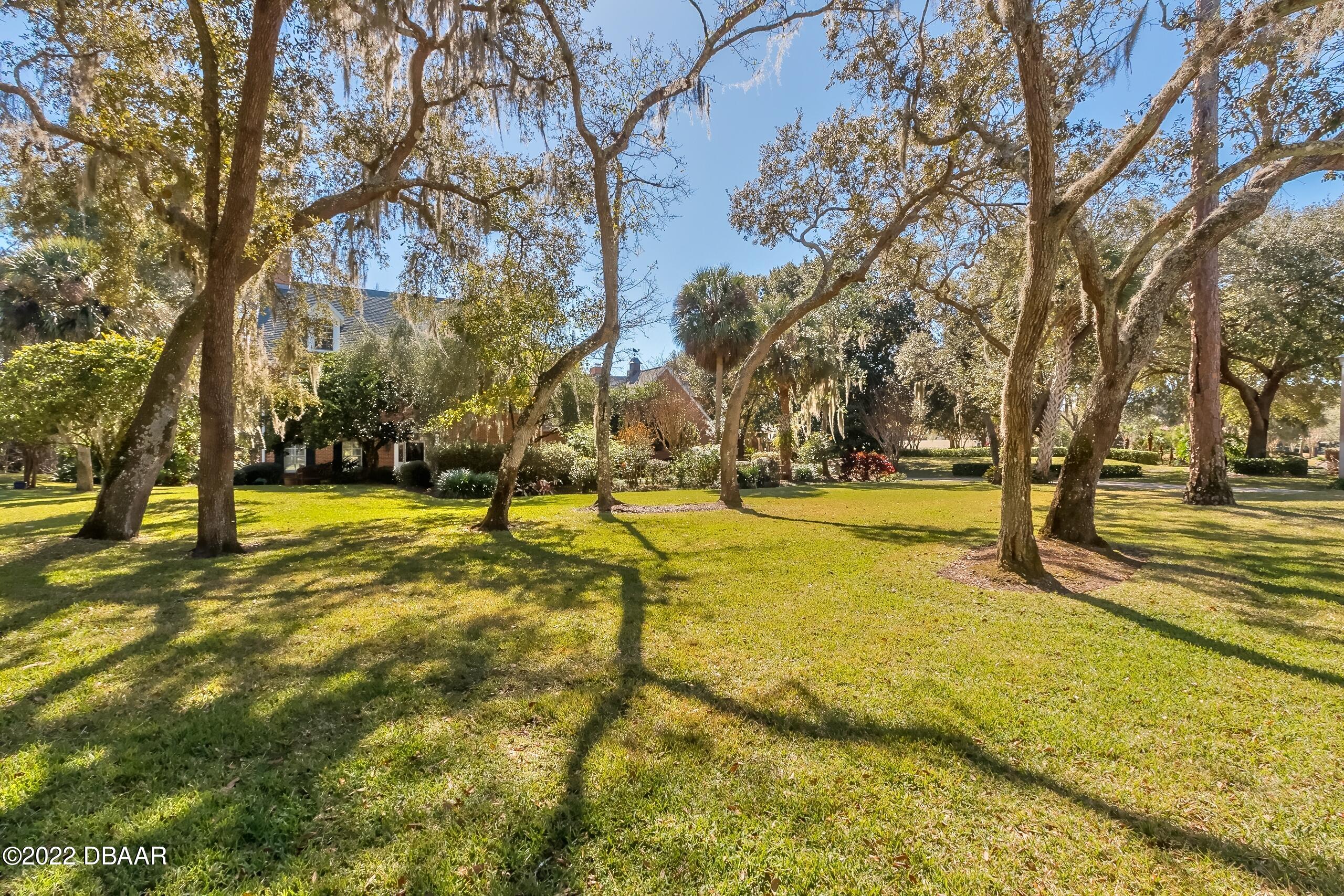 8 Moss Point Drive Ormond Beach, FL 32174 - Photo 4 of 63 a view of yard with swimming pool