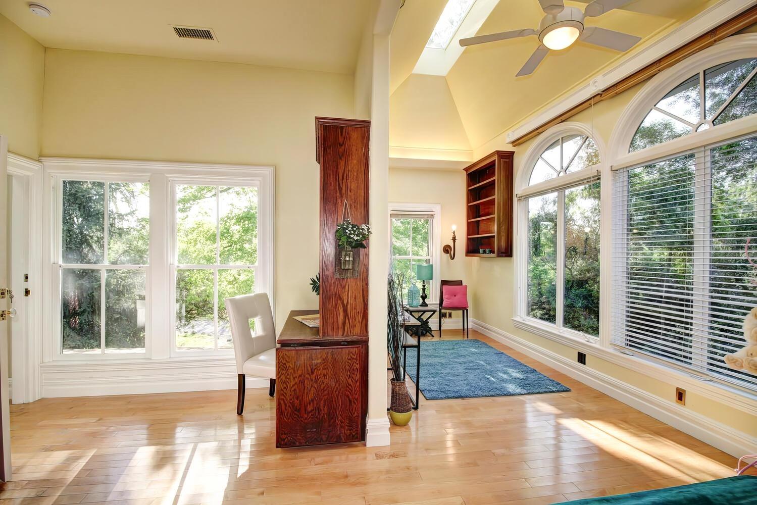 4434 Mapel Lane Carmichael, CA 95608 - Photo 42 of 72 a view of an entryway with wooden floor and windows