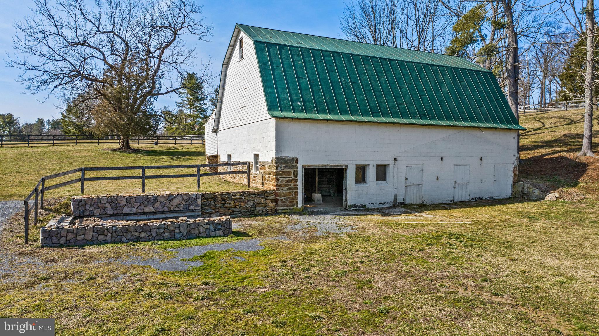 3229 Mt Zion Road Upperco, MD 21155 - Photo 45 of 62 Bank Barn with Fenced and Watered Paddock
