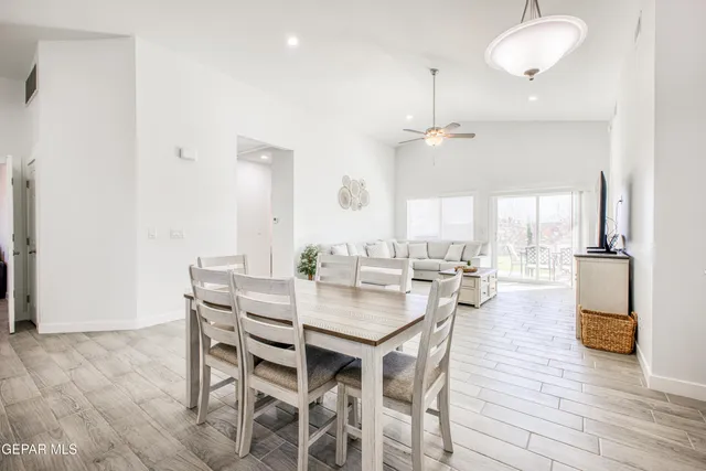 a view of a back yard of the house