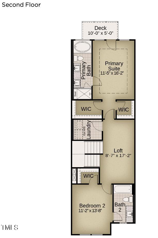 3907 Lost Fawn Court Raleigh, NC 27612 - Photo 28 of 29 2nd fl