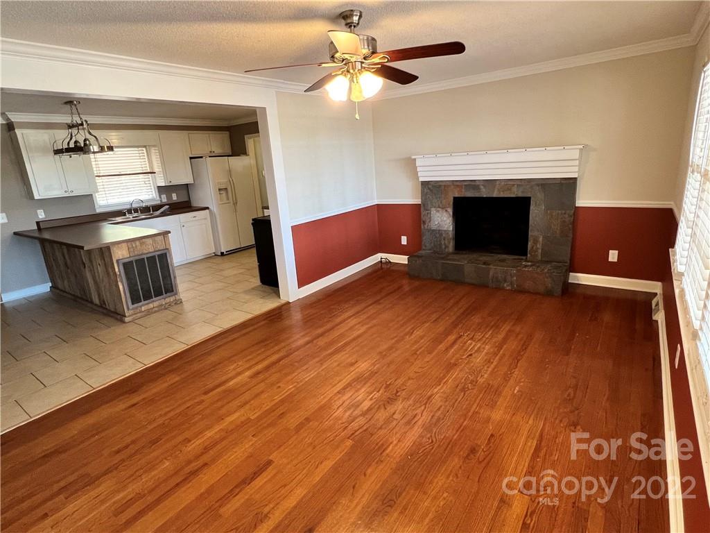 4114 Hartsville-Ruby Road Patrick, SC 29584 - Photo 4 of 48 a living room with furniture and a fireplace