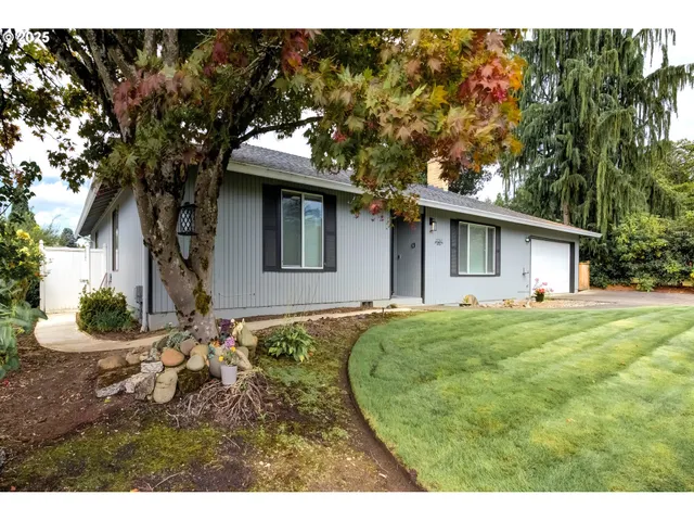 a view of outdoor space and yard