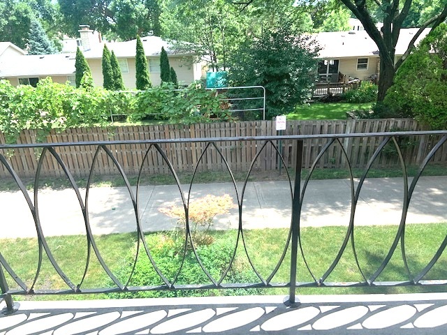 2403 South Goebbert Road, Unit 205 Arlington Heights, IL 60005 - Photo 8 of 13 a view of a balcony