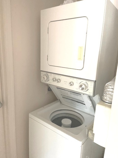2403 South Goebbert Road, Unit 205 Arlington Heights, IL 60005 - Photo 9 of 13 a close up view of washer and dryer