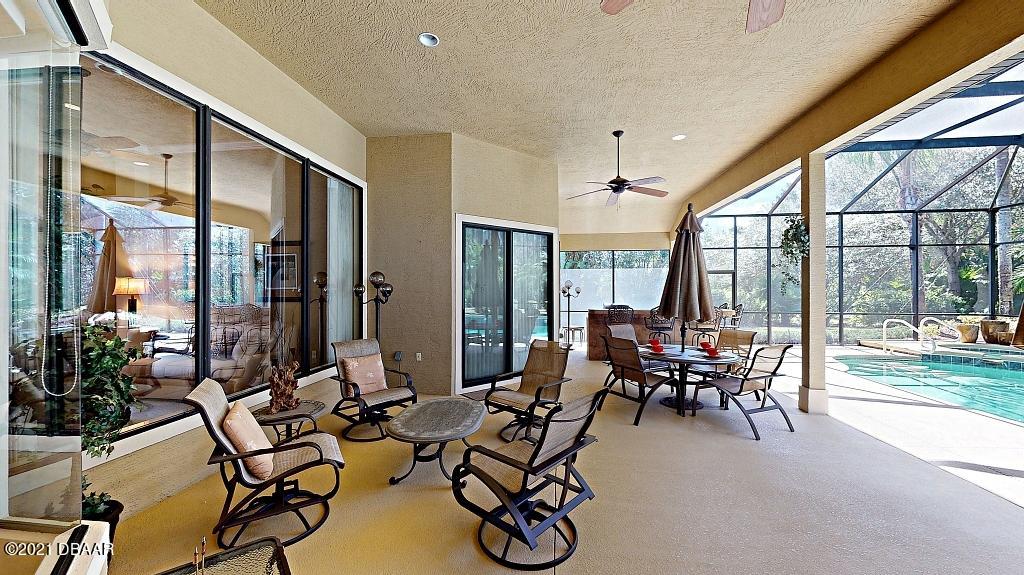 1088 Hampstead Lane Ormond Beach, FL 32174 - Photo 50 of 63 Spacious Lanai