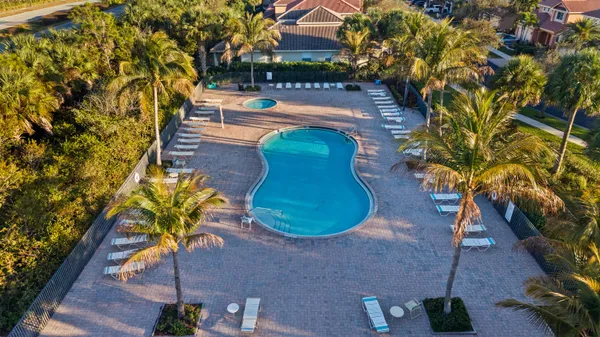 a view of a road with a trees