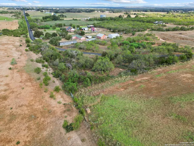 a view of a green field