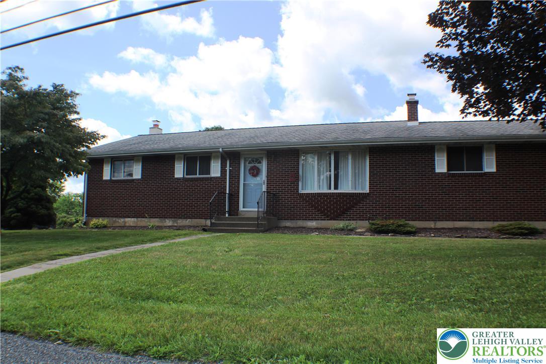 1321 Bushkill Center Road Nazareth, PA 18064 - Photo 2 of 35 Corner Lot, All Brick Ranch from the late 60's, on