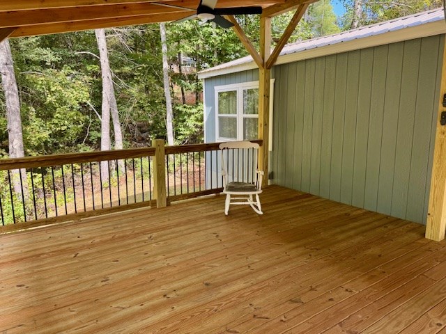 29 Conestoga Trail Murphy, NC 28906 - Photo 18 of 21 a view of a wooden deck