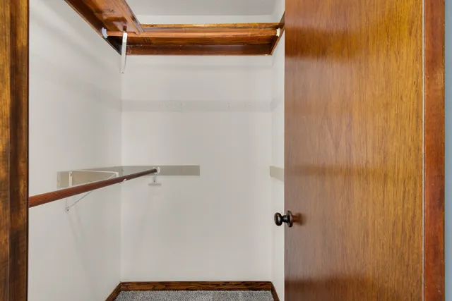 a view of walk in closet