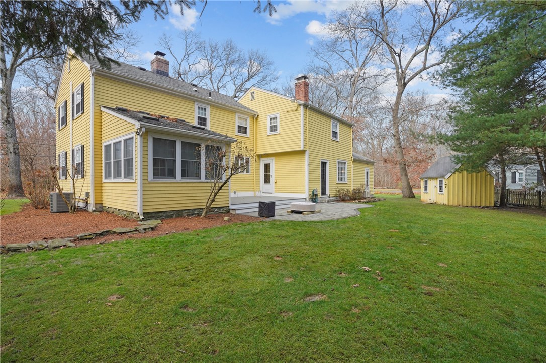 45 Linden Road Barrington, RI 02806 - Photo 45 of 50 Rear yard sunroom and new deck/patio