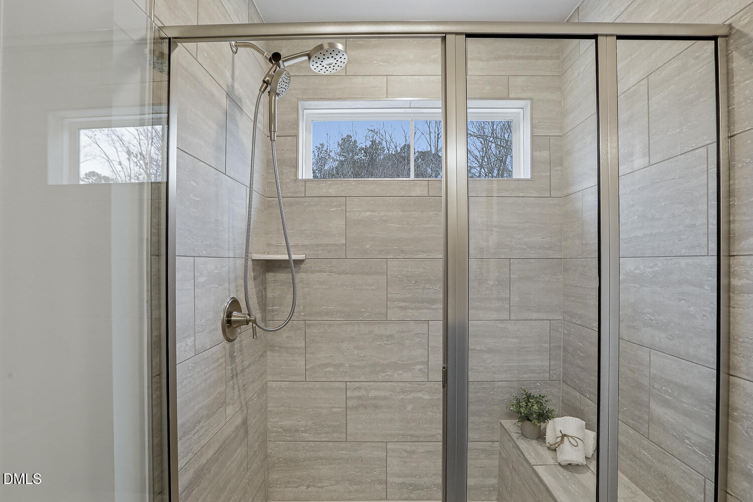 563 Fosterton Cottage Way Raleigh, NC 27603 - Photo 10 of 17 Primary Bath with Walk-in Shower