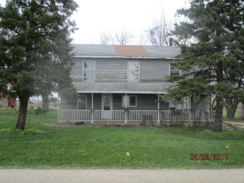 a view of house with a backyard