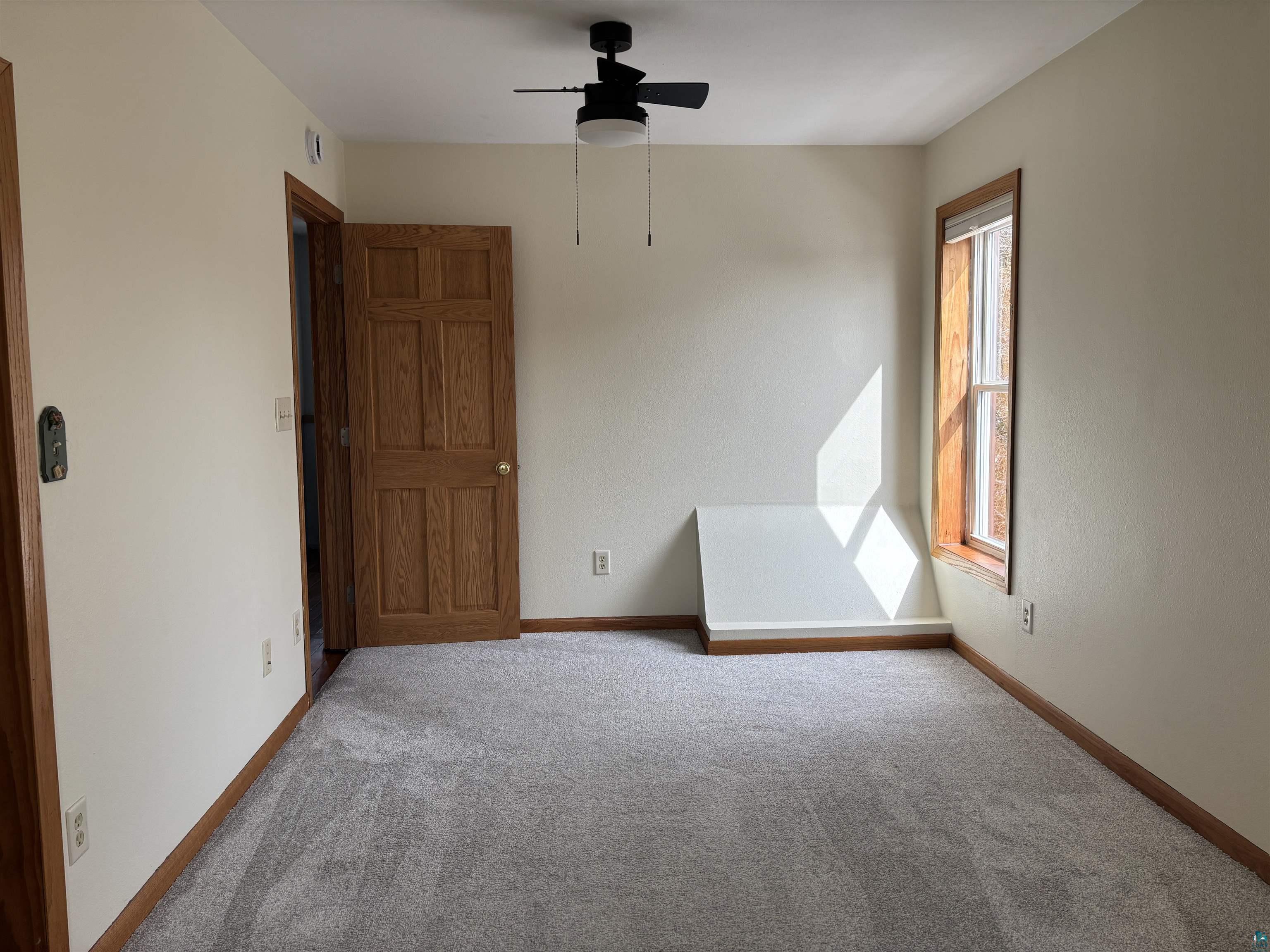 21 4th Street Proctor, MN 55810 - Photo 29 of 35 Carpeted spare room with plenty of natural light, baseboards, and ceiling fan