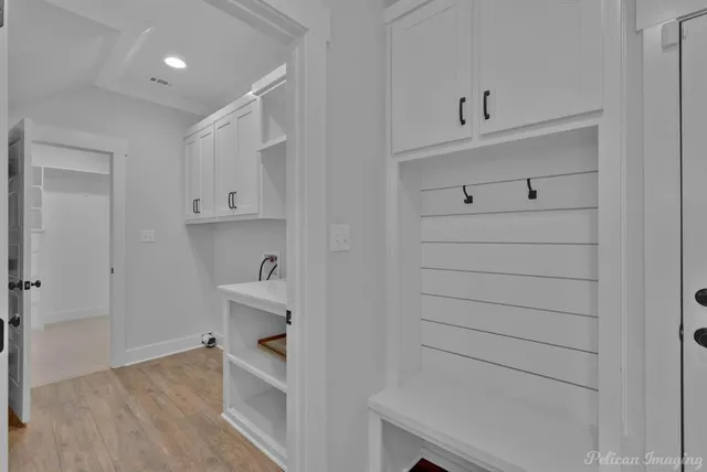 a view of a storage & utility room