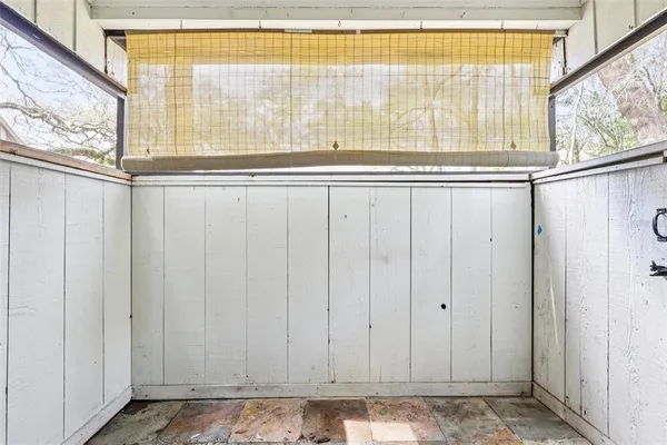 a view of a back yard of the house