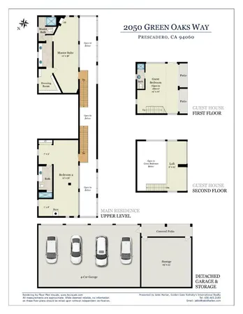 $5,995,000 | 2050 Green Oaks Way, Pescadero, CA 94060