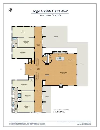 $5,995,000 | 2050 Green Oaks Way, Pescadero, CA 94060