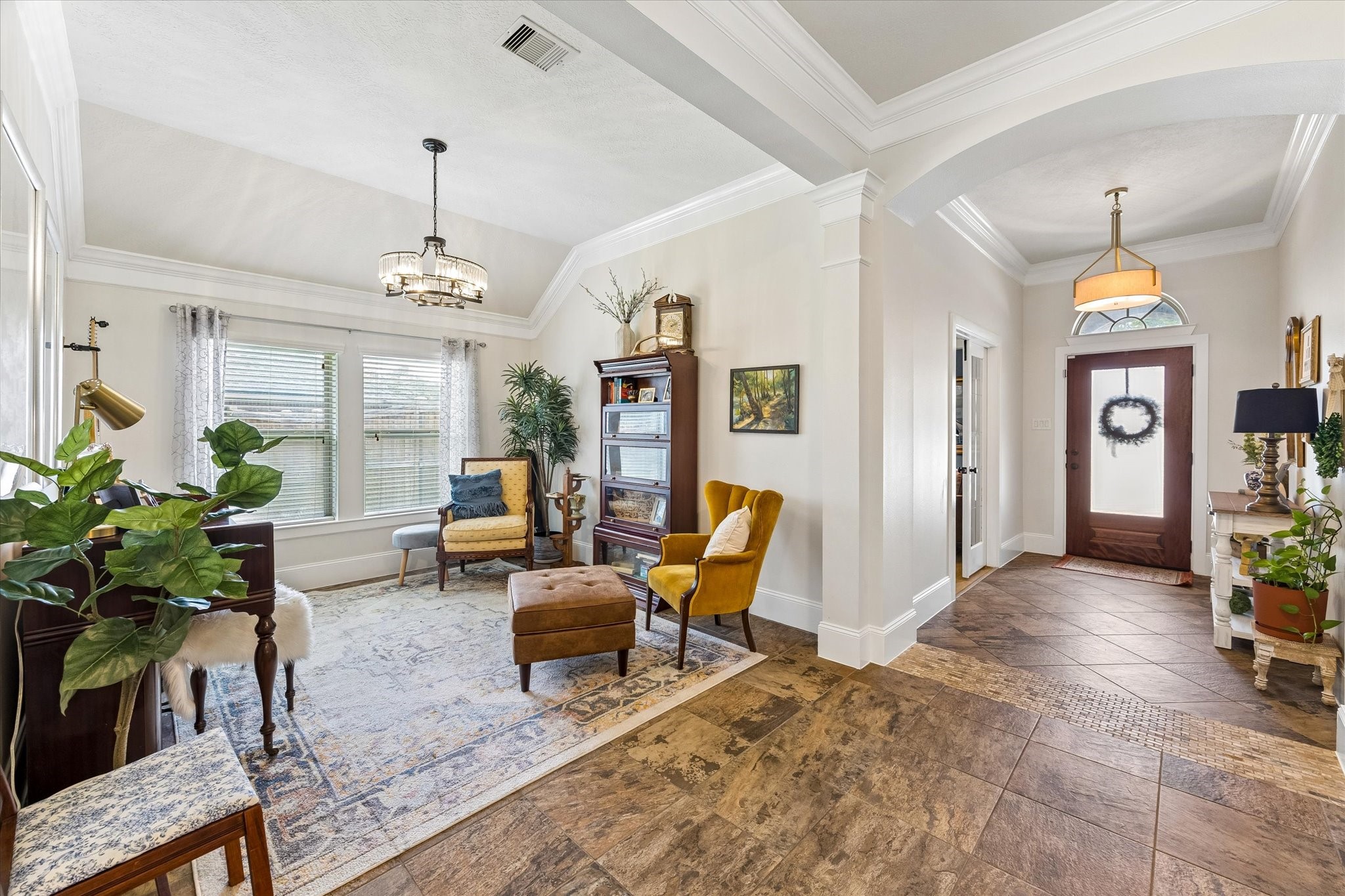 31306 Brighton Brook Lane Spring, TX 77386 - Photo 6 of 34 Formal living room offers an ideal space for conversation, music, reading, or entertaining guests.