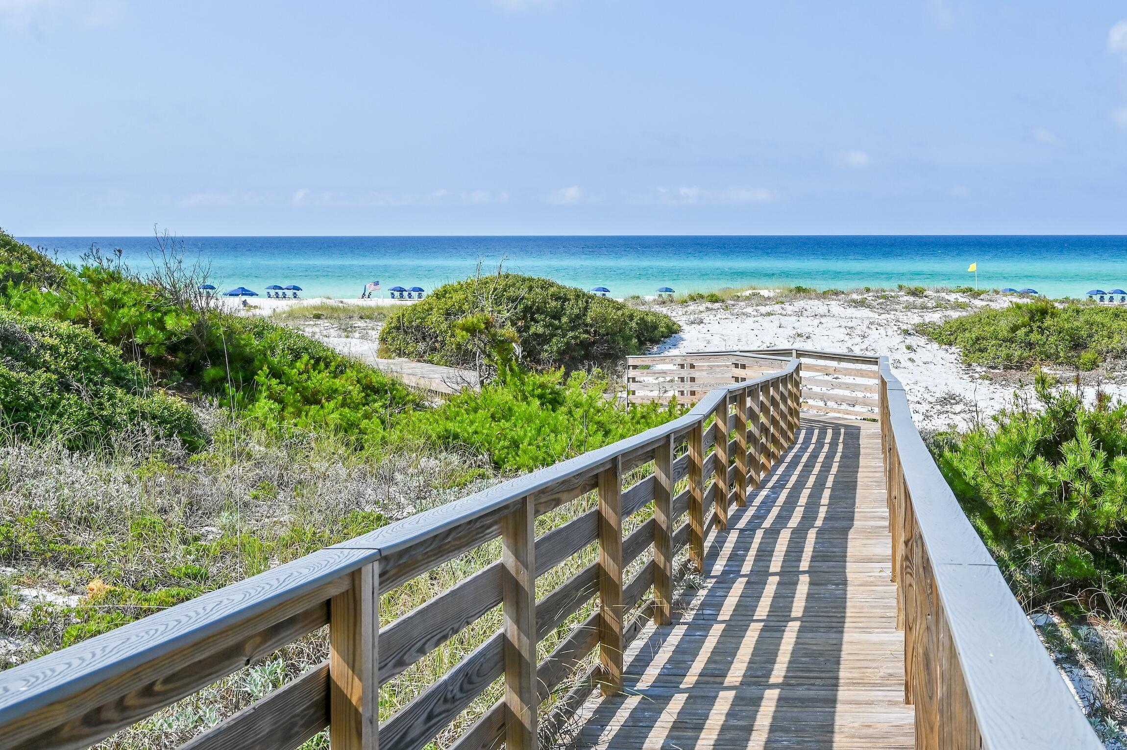 1732 West County Highway 30A, Unit 402 Santa Rosa Beach, FL 32459 - Photo 6 of 32 a view of balcony with wooden floor and outdoor space