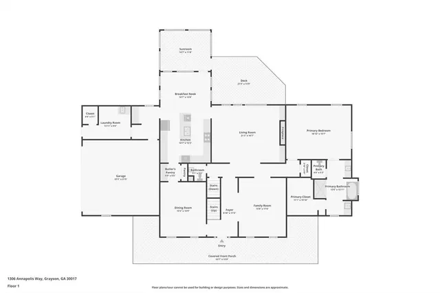 $900,000 | 1306 Annapolis Way, Grayson, GA 30017